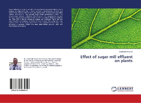 Effect of sugar mill effluent on plants