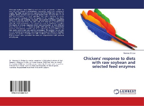 Chickens response to diets with raw soybean and selected feed enzymes