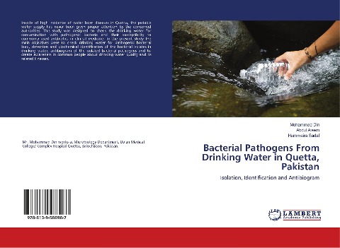 Bacterial Pathogens From Drinking Water in Quetta, Pakistan: Isolation, Identification and Antibiogram