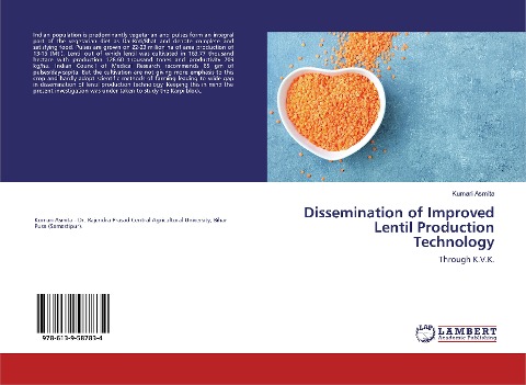 Dissemination of Improved Lentil Production Technology: Through K.V.K.
