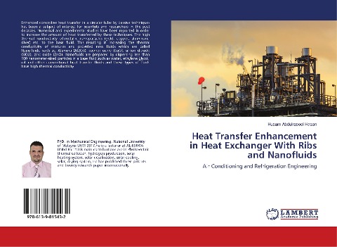 Heat Transfer Enhancement in Heat Exchanger With Ribs and Nanofluids: Air Conditioning and Refrigeration Engineering