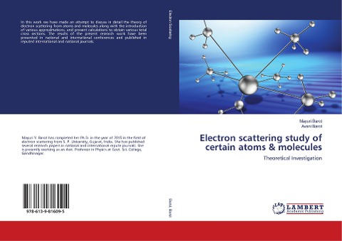 Electron scattering study of certain atoms & molecules: Theoretical Investigation