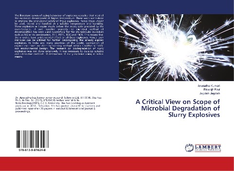 A Critical View on Scope of Microbial Degradation of Slurry Explosives