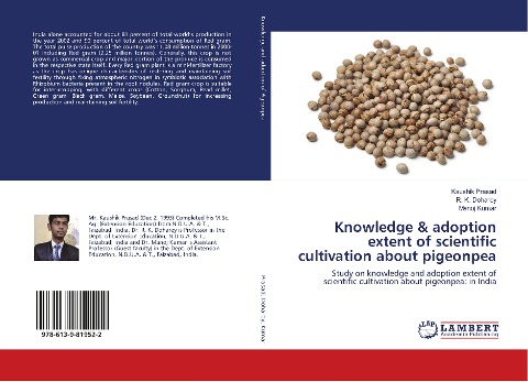 Knowledge & adoption extent of scientific cultivation about pigeonpea: Study on knowledge and adoption extent of scientific cultivation about pigeonpea: in India