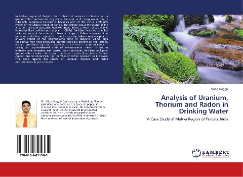 Analysis of Uranium, Thorium and Radon in Drinking Water: A Case Study of Malwa Region of Punjab, India