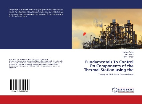 Fundamentals To Control On Components of the Thermal Station using the: Theory of ANFIS & PI Conventional