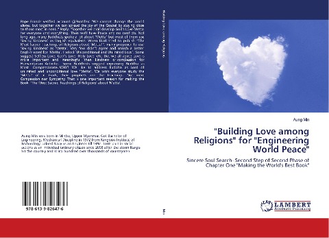 Building Love among Religions for Engineering World Peace: Sincere Soul Search- Second Step of Second Phase of Chapter One Making the Worlds Best Book