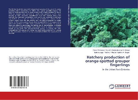 Hatchery production of orange-spotted grouper fingerlings: in the United Arab Emirates