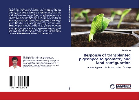 Response of transplanted pigeonpea to geometry and land configuration: A New Approach for Indian dryland farming
