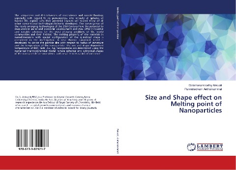 Size and Shape effect on Melting point of Nanoparticles