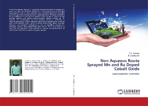 Non Aqueous Route Sprayed Mn and Ru Doped Cobalt Oxide: Supercapacitor Electrodes