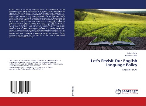 Lets Revisit Our English Language Policy: English For All