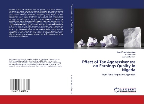 Effect of Tax Aggressiveness on Earnings Quality in Nigeria: From Panel Regression Approach