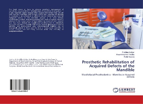 Prosthetic Rehabilitation of Acquired Defects of the Mandible: Maxillofacial Prosthodontics - Mandibular Acquired Defects