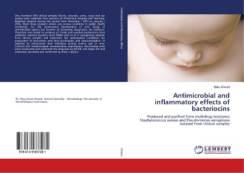 Antimicrobial and inflammatory effects of bacteriocins: Produced and purified from multidrug resistance Staphylococcus aureus and Pseudomonas aeruginosa isolated from clinical samples
