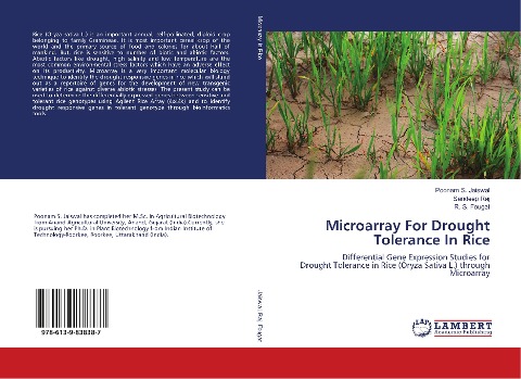 Microarray For Drought Tolerance In Rice: Differential Gene Expression Studies for Drought Tolerance in Rice (Oryza Sativa L.) through Microarray
