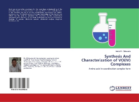 Synthesis And Characterization of VO(IV) Complexes: Amino acid in coordination complex form