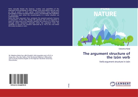 The argument structure of the Izón verb: Verb-argument structure in Izón