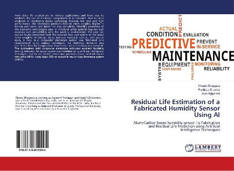 Residual Life Estimation of a Fabricated Humidity Sensor Using AI: Alum-Carbon based humidity sensor: Its Fabrication and Residual Life Prediction using Artificial Intelligence Techniques