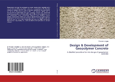 Design & Development of Geopolymer Concrete: A detailed procedure for mix design of geopolymer concrete