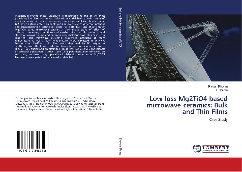 Low loss Mg2TiO4 based microwave ceramics: Bulk and Thin Films: Case Study