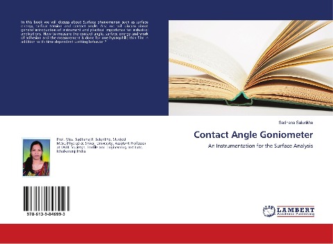 Contact Angle Goniometer: An Instrumentation for the Surface Analysis