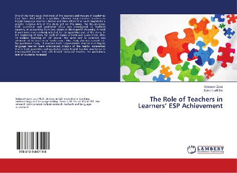 The Role of Teachers in Learners ESP Achievement