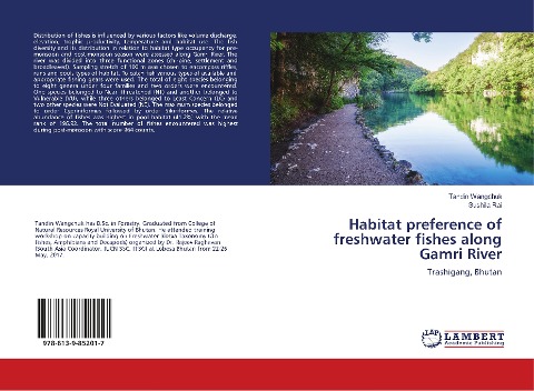 Habitat preference of freshwater fishes along Gamri River: Trashigang, Bhutan