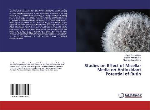 Studies on Effect of Micellar Media on Antioxidant Potential of Rutin