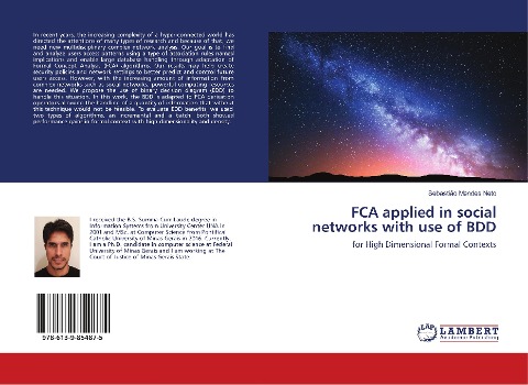 FCA applied in social networks with use of BDD: for High Dimensional Formal Contexts