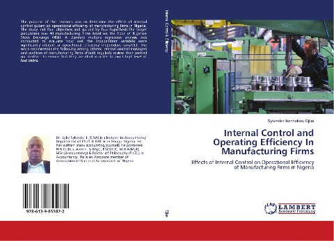 Internal Control and Operating Efficiency In Manufacturing Firms: Effects of Internal Control on Operational Efficiency of Manufacturing Firms in Nigeria