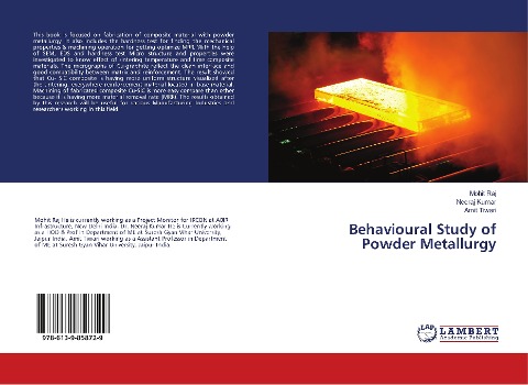 Behavioural Study of Powder Metallurgy