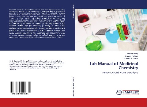 Lab Manual of Medicinal Chemistry: B.Pharmacy and Pharm D students