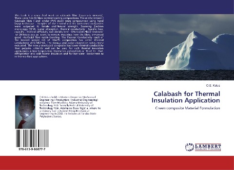Calabash for Thermal Insulation Application: Green composite Material Formulation
