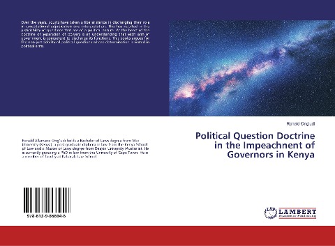 Political Question Doctrine in the Impeachnent of Governors in Kenya