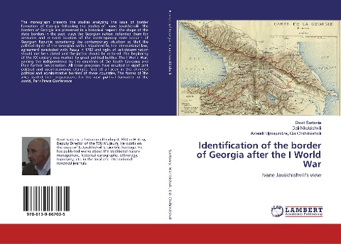 Identification of the border of Georgia after the I World War: Ivane Javakhishvilis view