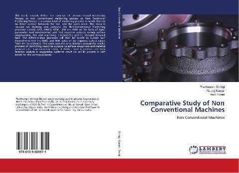 Comparative Study of Non Conventional Machines: Non Conventional Machines