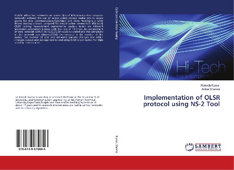 Implementation of OLSR protocol using NS-2 Tool