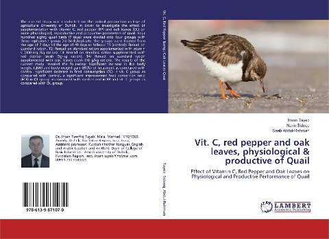 Vit. C, red pepper and oak leaves, physiological & productive of Quail: Effect of Vitamin C, Red Pepper and Oak Leaves on Physiological and Productive Performance of Quail