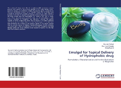 Emulgel for Topical Delivery of Hydrophobic drug: Formulation, Characterization and In-vitro Evaluation of Ibuprofen