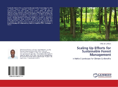 Scaling Up Efforts for Sustainable Forest Management: in Mafia C Landscape for Climate Co-Benefits