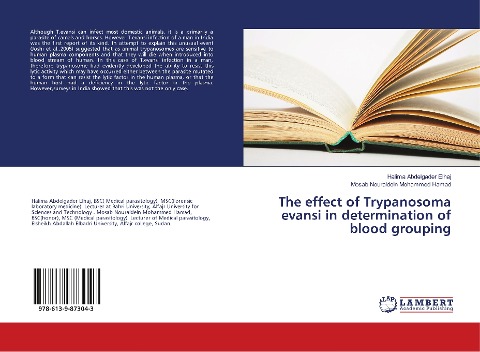 The effect of Trypanosoma evansi in determination of blood grouping