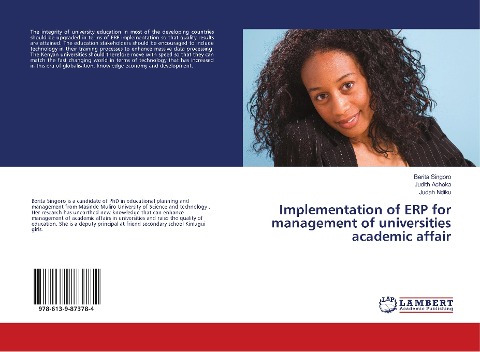 Implementation of ERP for management of universities academic affair