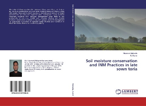 Soil moisture conservation and INM Practices in late sown toria