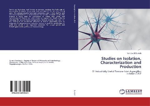 Studies on Isolation, Characterization and Production: Of Industrially Useful Tannase from Aspergillus nidulans UK-2