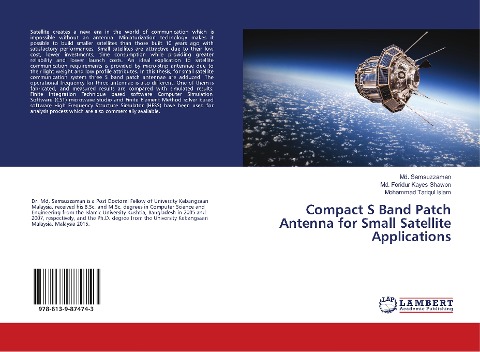 Compact S Band Patch Antenna for Small Satellite Applications