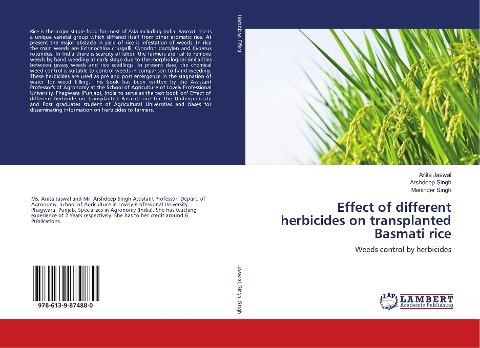 Effect of different herbicides on transplanted Basmati rice: Weeds control by herbicides