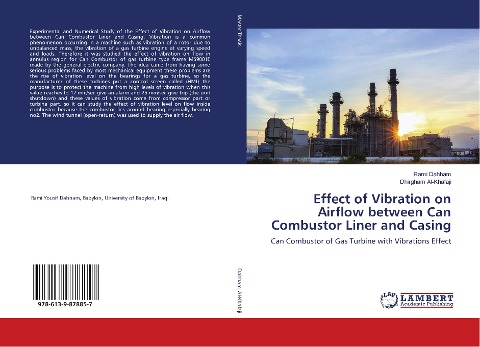 Effect of Vibration on Airflow between Can Combustor Liner and Casing: Can Combustor of Gas Turbine with Vibrations Effect
