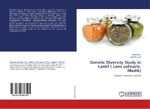 Genetic Diversity Study in Lentil ( Lens culinaris. Medik): Genetic diversity in Lentil
