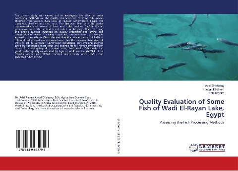 Quality Evaluation of Some Fish of Wadi El-Rayan Lake, Egypt: Assessing the Fish Processing Methods